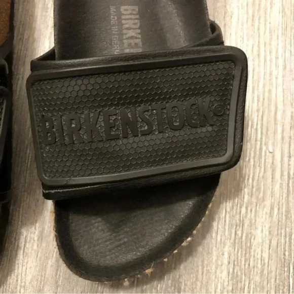 BIRKENSTOCK Tema Black Womens Slide Sandals Slippers Narrow Fit RFSO1E065BK 37 - Picture 4 of 10